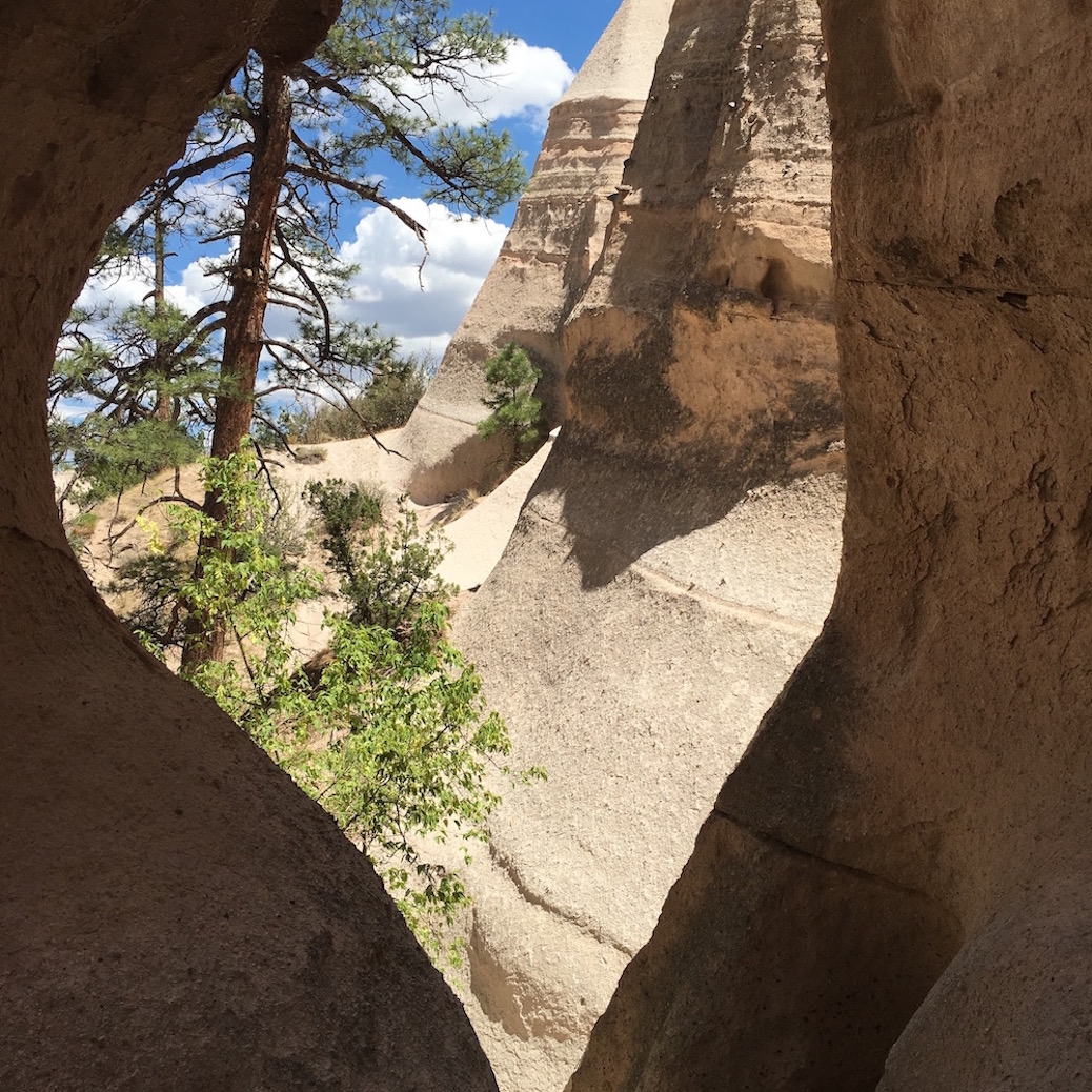 Window to the World at Tent Rock