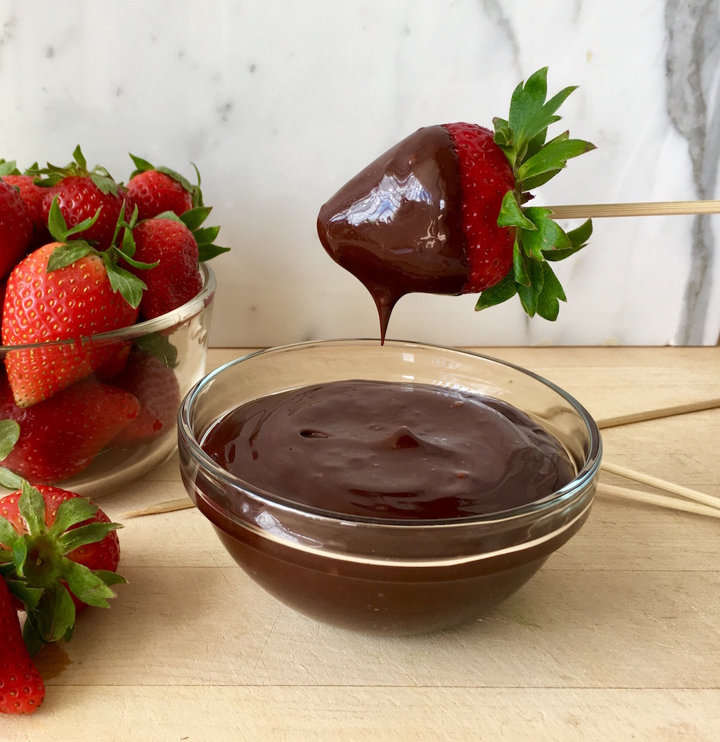 Chocolate Sauce and Strawberries