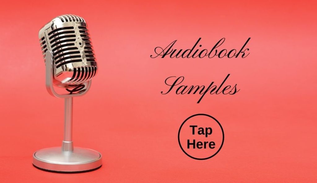 Website banner for Phebe Phillips VO Audiobook Samples